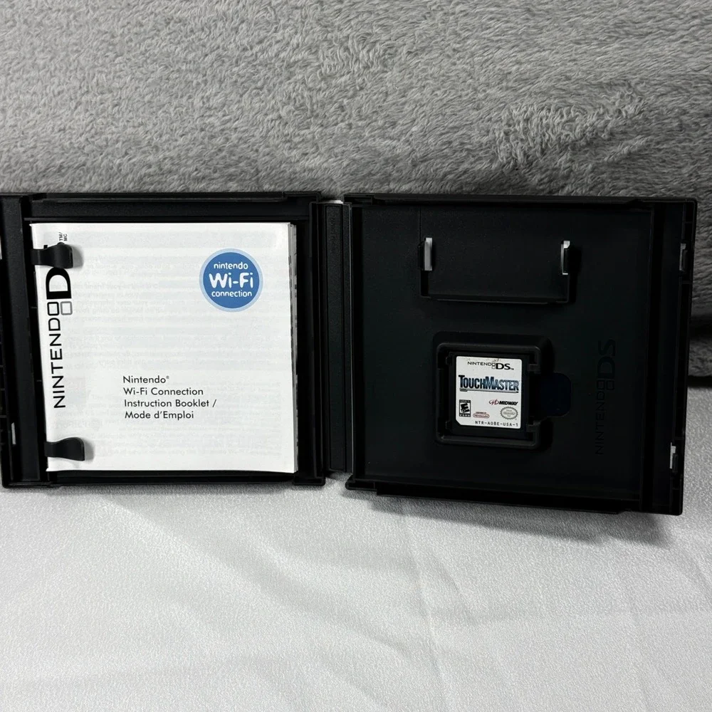 Midway TouchMaster Nintendo DS Black Arcade Puzzle Compilation Game